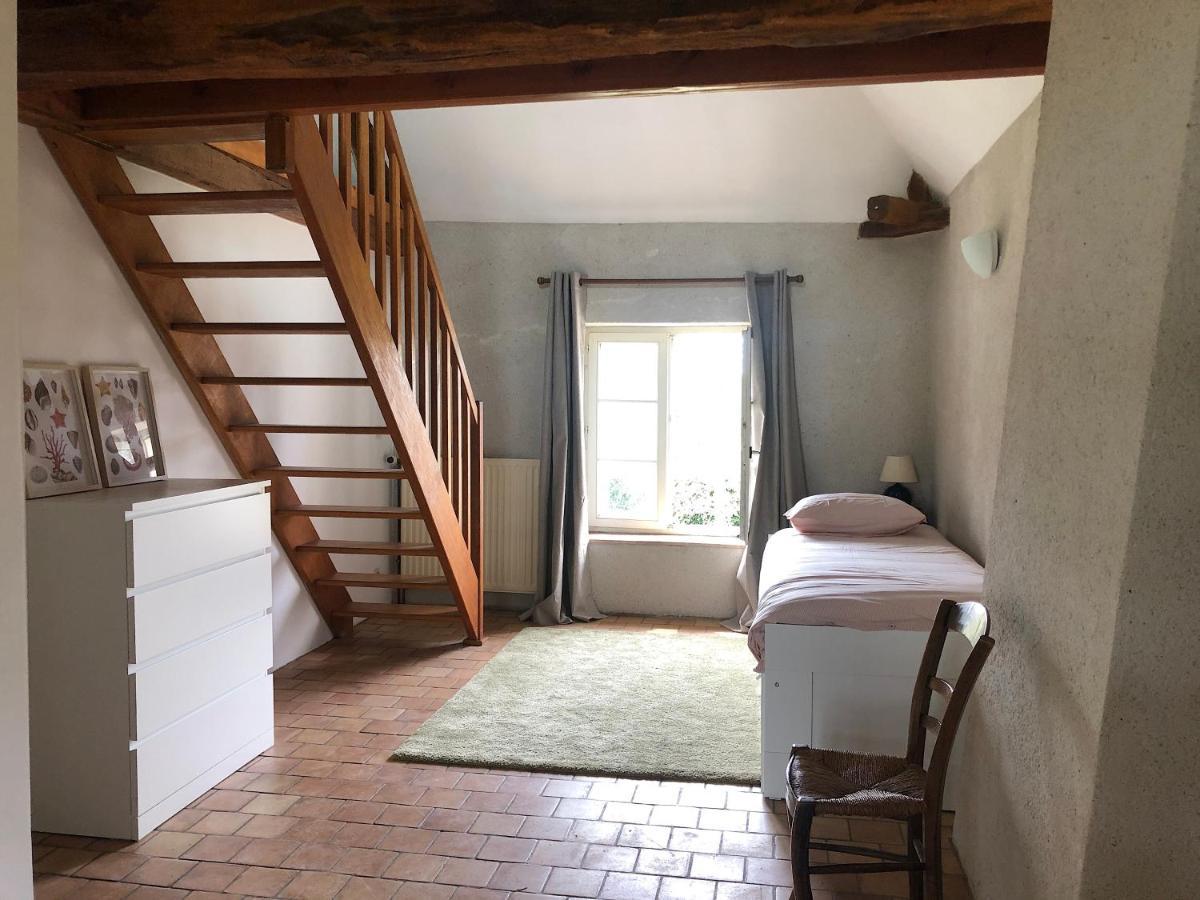 Le Charme De L'Ancien Au Calme Et A 8 Min De Chenonceaux Apartment La Croix-en-Touraine Exterior foto